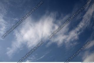 Photo Texture of Ciirrus Clouds